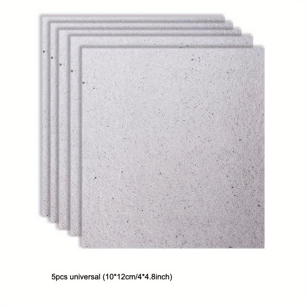 5pcs Placa De Mica Para Horno Microondas Hoja De Cubierta De Guía De Onda De Microondas Accesorio De Reparación De Reemplazo Para Horno Microondas De Cocina
