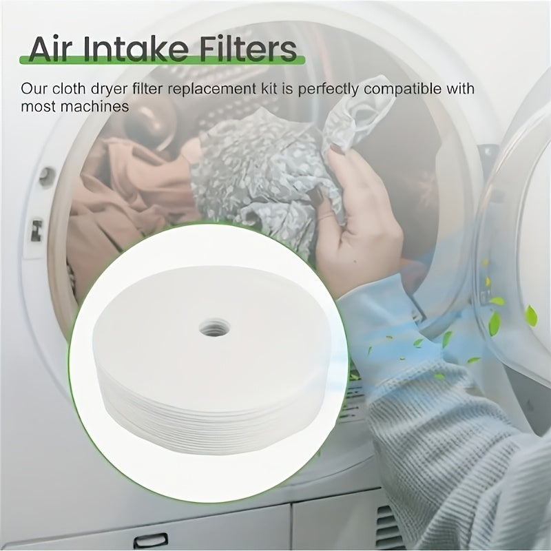 12pcs Filtros de Escape para Secadora - Filtro de Pelusa de Tela para Reemplazo de Secadora, Filtro de Escape Universal para Secadora