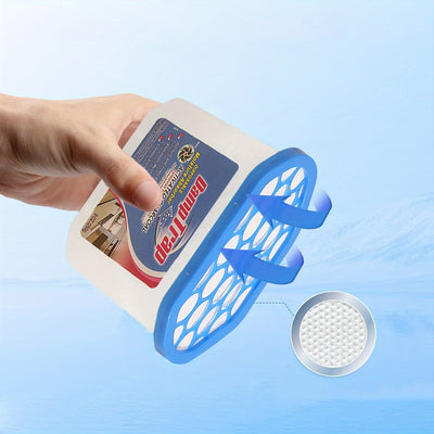 1 caja potente absorbente de humedad y eliminador de olores - Controlador de humedad portátil para aire fresco, no necesita electricidad, ideal para armarios, baños, cocinas, RVs y más, purificación del aire para el hogar, frescor de cocina, diseño simpl
