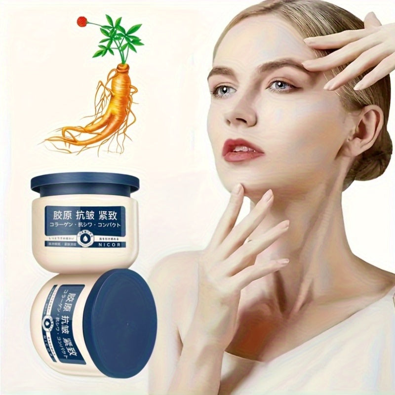 Crema facial Nicor Dense Water-Gloss para manchas oscuras y luz desigual Beige - Crema hidratante y firmeante con ginseng, ingredientes vegetales, brillo, textura no grasosa, cuidado diario de la piel para todos los tipos de Beige claro