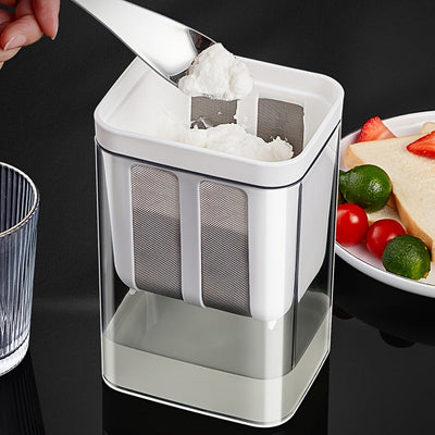 Kit para Hacer Yogur Griego DIY - Acero Inoxidable y Plástico, Separador de Siero de Infusión en Frío con Caja Bento para Mantener la Frescura