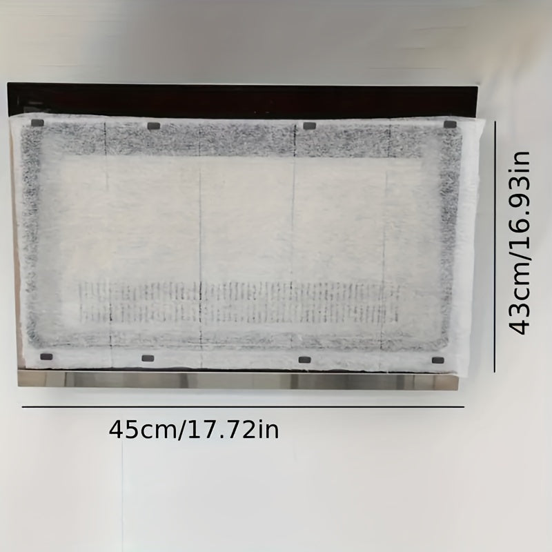 12/36 piezas de membrana de filtro de extractor de humos absorbente de aceite - Mantén una cocina limpia y sin olores.