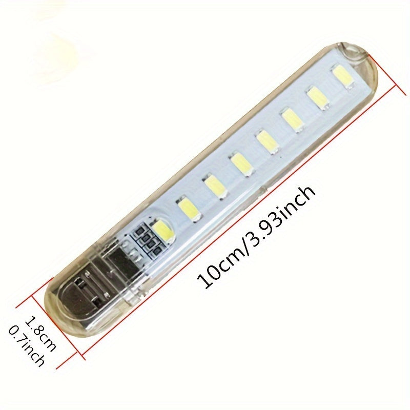 Luz de noche LED moderna con alimentación USB - Lámpara de mesa de fantasía independiente pulida con luz descendente de color sólido para el ambiente del dormitorio - Pantalla de plástico, no requiere batería