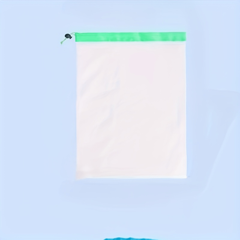Pack de 2 Bolsas Transparentes con Cordón - Organizador Grande para Juguetes, Bloques de Construcción y Ropa con Cierre de Cremallera para Niños & Organización del Hogar - Duradero y Portátil
