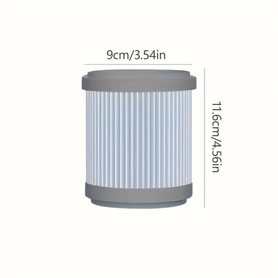 1pieza EJ-JHQ01 Compatible Filtro HEPA de grado H13, Filtro de carbón activado previo para purificación de aire de toda la casa - Captura humo de segunda mano, polvo y formaldehído, eliminación de olores de mascotas, material HEPA, control de olores de m