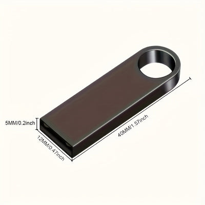 Memoria USB, Opciones de Capacidad 512MB/8GB/16GB/32GB/64GB/100GB, Ideal para Teléfonos Móviles, Portátiles y Almacenamiento Externo de Datos, Fotos y Música, Diseño Elegante con Llavero, Conectividad Versátil