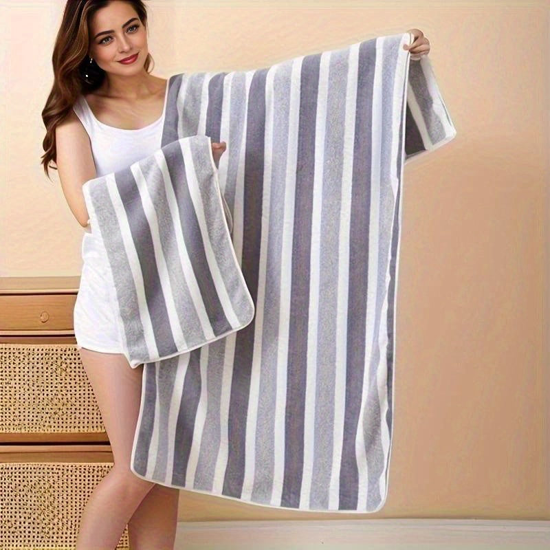 Toalla de microfibra superabsorbente 1 toalla/1 toalla de baño | Secado rápido, suave y duradera, adecuada para deportes, gimnasio y uso de ducha - Disponible en 13,7*29,5 pulgadas/35*75cm, toalla de baño 27,6*55 pulgadas/140*70cm, toallas de baño