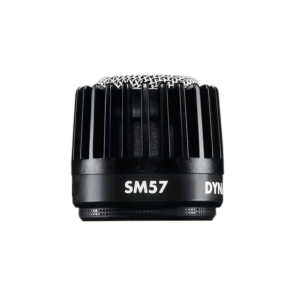 Micrófono dinámico para instrumentos G-MARK SM57 - Calidad profesional, portátil de mano, diseño con clip para presentaciones en vivo y grabación, ideal para baterías y amplificadores, diámetro de 3.2 cm, largo de 15.7 cm, ancho de 2.3 cm, 0.9 pulgadas,