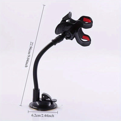 1pc Soporte Giratorio 360° para Guitarra con Base de Ventosa Fuerte - ABS , Ideal para Actuaciones en Vivo y Grabación de Videos, Práctica Musical y Uso en Escritorio, Accesorio Moderno | Montaje Seguro con Succión