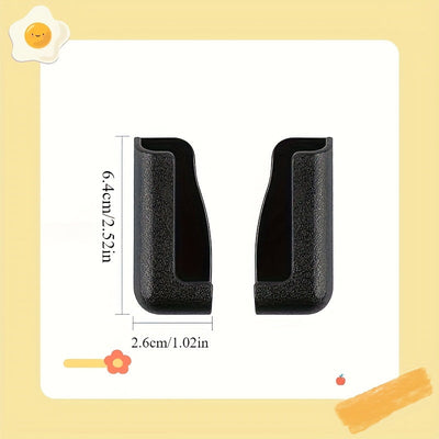 Soporte para teléfono móvil de coche ajustable - Ligero y portátil, sin desperdicio de espacio, compatible con todos los teléfonos inteligentes - Opciones negras, doradas, azules - Regalo perfecto para cumpleaños, Pascua, Navidad, ideal para Navidad