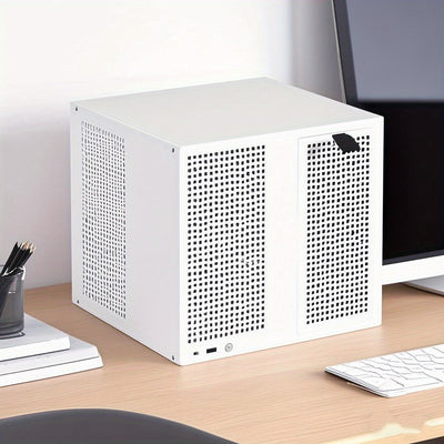 El último chasis de NAS de clase empresarial de 8 ranuras - con placa base + expansión de PCIe de altura completa, fuente de alimentación + diseño de placa base MA