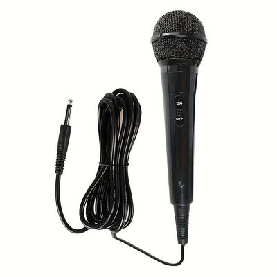Micrófono Portátil Para Presentaciones De Karaoke Y Conferencias Con Micrófono Dinámico Con Cable Y Carro De Transporte