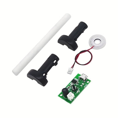 Kit DIY de Humidificador Mini USB con Atomizador y Placa de Circuito Controlador, Placa de Nebulización de Película en Spray Oscilante