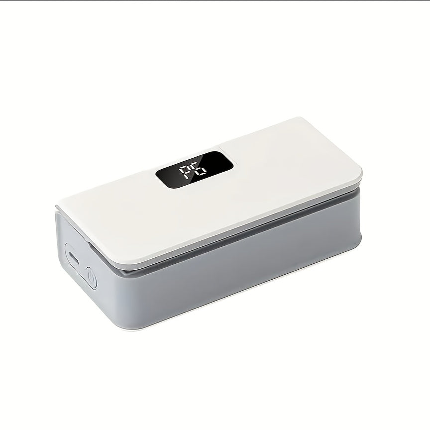 1 máquina de sellado portátil recargable USB, 100-300 usos por carga, 6 modos ajustables, para snacks, dulces, almacenamiento de alimentos plásticos, viajes y uso doméstico.
