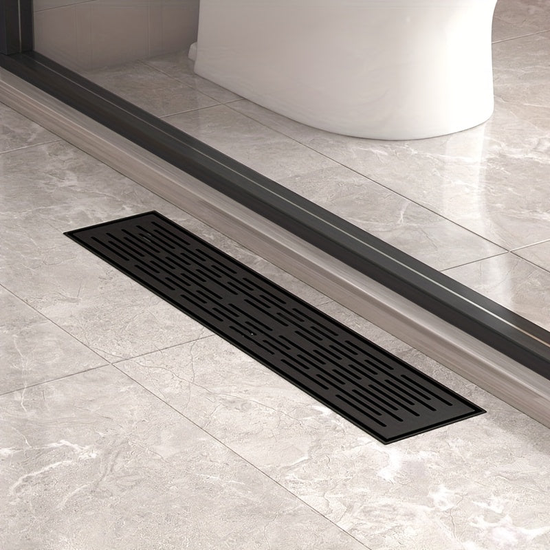 1pc Desagüe de Ducha Resistente para Uso Comercial y Residencial - Cubierta Ancha, Apertura Automática Antiatascos, Construcción en Hierro Fundido a Prueba de Olores - Para Hogar, Hotel, Spa - Fácil Limpieza, Diseño Minimalista, Alta Calidad, Mantenimien