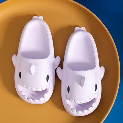 Zapatillas de Tiburón Nueva Generación para Mujeres - Chanclas Gruesas de Verano para Uso en Interiores/Exteriores, Zapatillas de Baño con Diseño de Tiburón y Color Degradado, Sandalias Unisex para Hombres y Mujeres, Ideales para Playa o Ducha, 5 Estilos