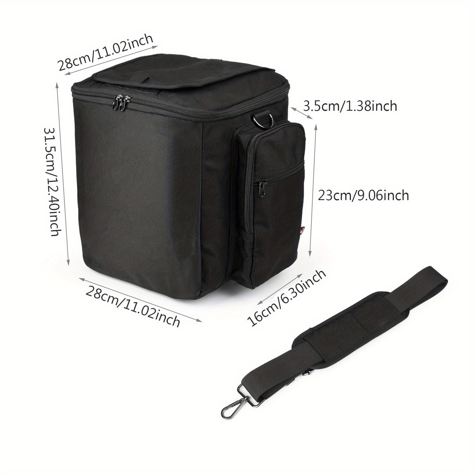 Estuche Partybox Encore Essential - Bolsa de Transporte Resistente en Nylon 600D con Correa para Hombro, Compatible con Sistema PA Portátil Partybox Encore Essential, Protección Antipolvo para Fiestas y Eventos, Uso Doméstico - Solo Compatible con Partyb