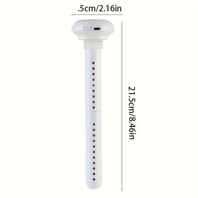 Humidificador compacto con USB, diseño portátil y elegante, ideal para viajes, oficina, hotel, auto y hogar, sin necesidad de botella de agua, fácil de usar con hisopo empapable - DYFDYF