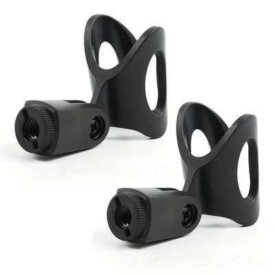 2 soportes de micrófono ajustables para micrófono de escritorio, soporte de micrófono con clip para montaje en el suelo, micrófono Eid Al-Adha Mubarak