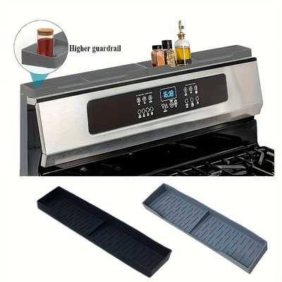 1 pza. Estante superior para estufa, repisa magnética para estufa, organizador de especias para la cocina, estante de cocina sobre la parte superior, organizador de especias para la estufa y el horno