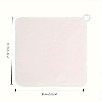 1pc Alfombrilla de Drenaje de Ducha de Silicona - Resistente a Olores, Cubierta de Suelo Fácil de Limpiar para Baño y Fregadero de Cocina