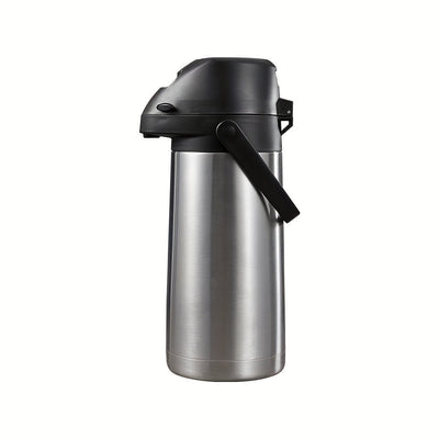 1pc Gran Capacidad Termo de Acero Inoxidable - Dispensador de Bebidas Multiusos para Bebidas Calientes y Frías, Ideal para Uso en el Hogar y la Oficina, Sin Necesidad de Electricidad