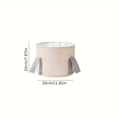 Baño de pies plegable y portátil de lujo, sin olores, aislado con aluminio y función de control de temperatura, bañera profunda multifuncional, ideal para la relajación en el spa de pies, adecuada para el hogar y el uso en residencias, libre de alergias,