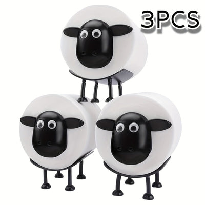 1/3 piezas - Soporte de papel higiénico con forma de animal lindo, soporte de papel higiénico divertido, soporte de papel higiénico de baño de pie, para decoración de baño