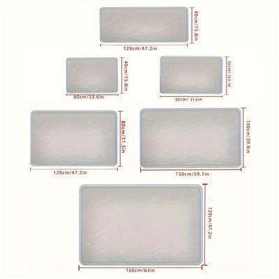 1 Pieza, Tapete Antideslizante Para Piso, Pata De Gato Colorida, Huellas De Gato, Patrón De Pata De Perro, Absorbente De Agua, Lavable, Antideslizante, Franela Suave, Entrada, Sala De Estar, Cocina, Suministros De Baño, Cuadrado Peso 480 G, Grosor 1 cm