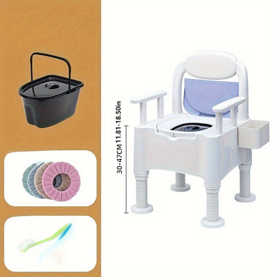 Un taburete de ayuda para defecar adecuado para niños pequeños y adultos, un taburete para pies de inodoro, un taburete de baño adecuado para niños y niñas, que puede ayudar en la transición desde una posición de cuclillas