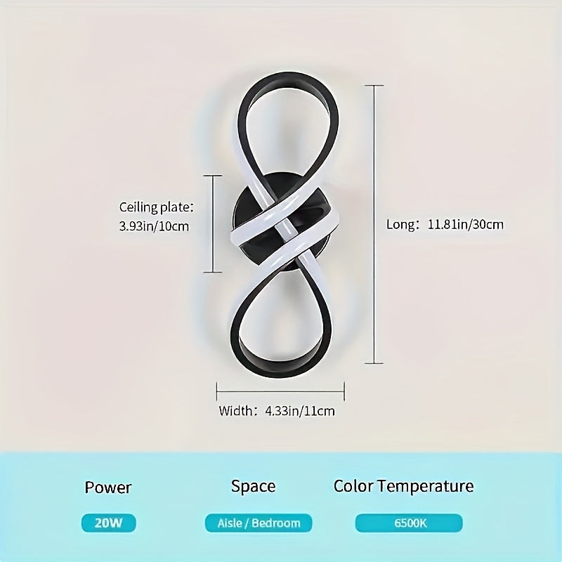 Luz de techo LED moderna, 3 temperaturas de color (3000K-6000K), fijo parcial, tratamiento de superficie metálica, hardware de instalación incluido - Adecuado para sala de estar, cocina, dormitorio, pasillo, fijo parcial, cerca de la luz de techo, cerca