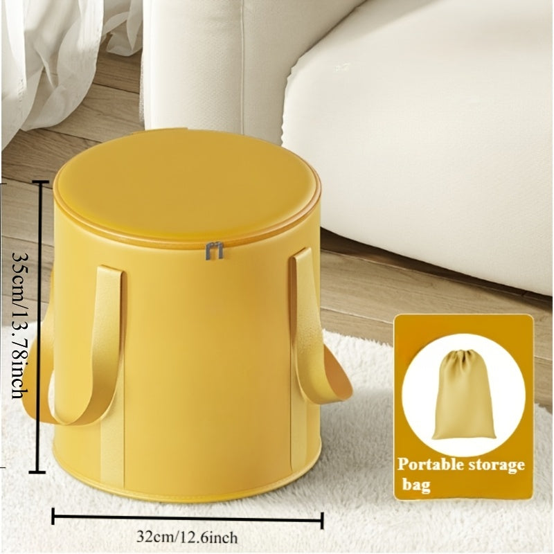 Baño de Pies Portátil Plegable con Diseño Antideslizante y Asa Ancha - Cubeta Térmica Profunda para Hogar, Viajes, Camping - Almacenamiento Compacto, Sin Necesidad de Electricidad, Tamaño Sobre la Pantorrilla, Accesorio de SPA en Casa, Diseño Minimalista