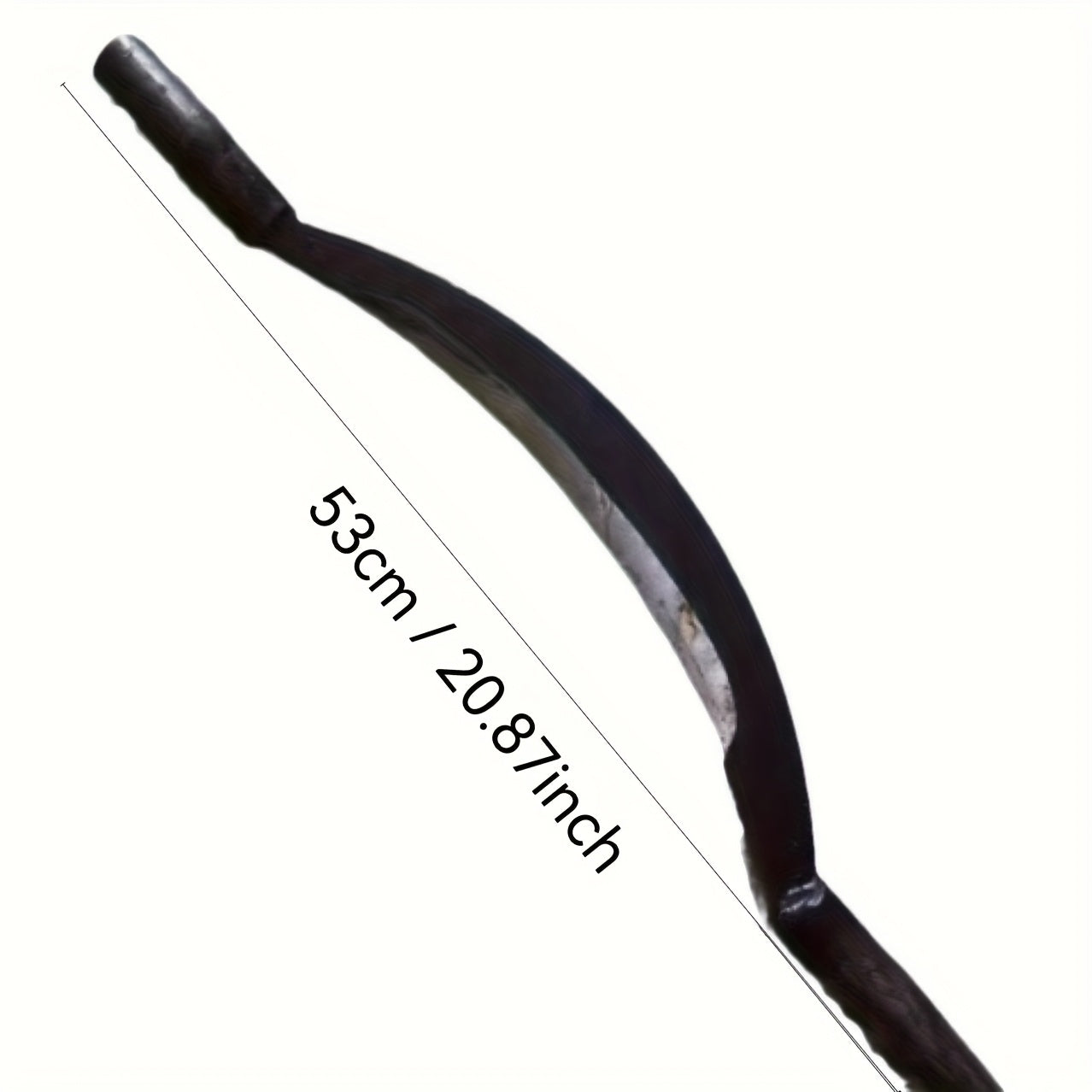 Raspador de Corteza Manual Resistente - con Hoja Curva Afilada, Mango Antideslizante para Jardinería y Paisajismo, Construcción en Acero al Manganeso para Podar Árboles, Preparación del Suelo, Pelado de Corteza - Herramienta Profesional y Doméstica, Dise