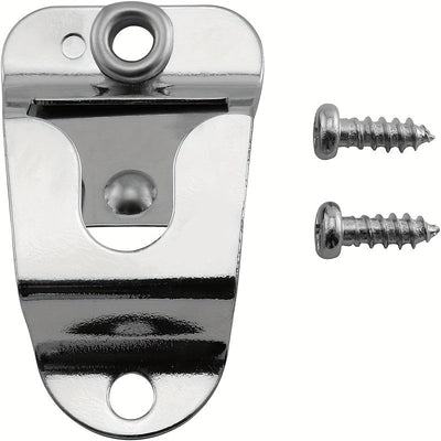 2 Piezas de Soportes para Micrófono Metálicos Resistentes con Perilla Ajustable y Tornillos para Montaje en Pared Seguro - Compatibles con Micrófonos Manuales para Podcasting, Transmisión en Vivo, Estudio de Grabación, Accesorios para Podcasts | Diseño d