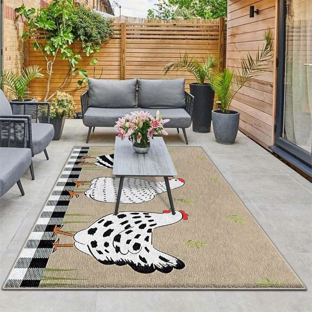 Alfombra de Terciopelo/853gsm Poliéster con Patrón Nórdico Geométrico, Multitamaño para Camping y Exteriores, Espesa y Esponjosa, Estilo Francés Moderno Minimalista a Rayas, Lavable a Máquina, Ligera y Antideslizante, Diseño Multifuncional para Decoració