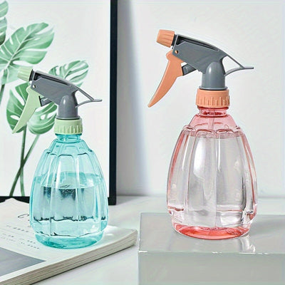 Regadera de Plástico con Boquilla Ajustable de 1 Pieza, Pulverizador Manual de Presión para Jardinería y Desinfección, Generador de Niebla Pequeño para Limpieza del Hogar y Cuidado de Plantas, Herramienta de Limpieza para el Hogar|Diseño Moderno de Pulve