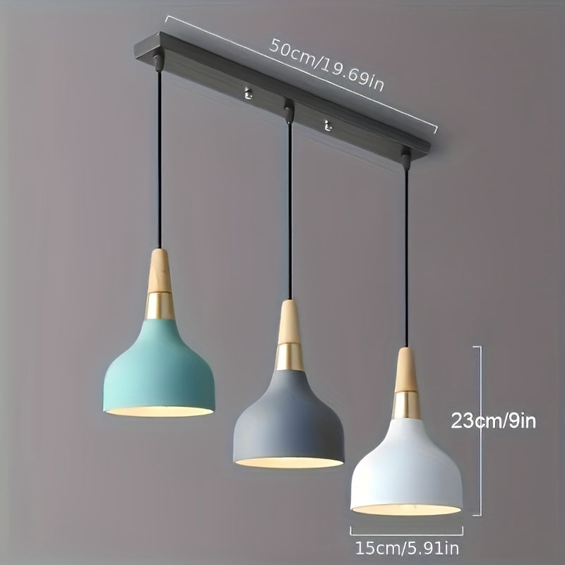 Lámpara de techo moderna con pantalla de metal desmontable, montaje semienterrado, iluminación de techo con cableado duro para bares, dormitorios y restaurantes - Incluye hardware de instalación, compatibilidad con bombillas E26, 85V-265V, decoración de