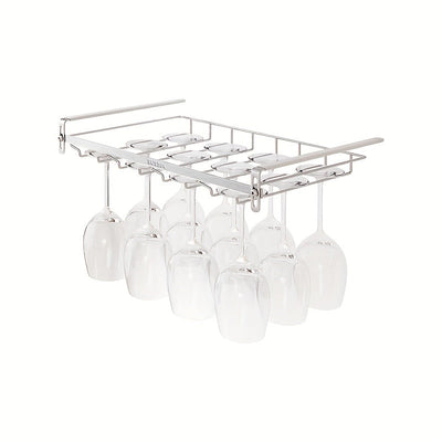 Estante para copas de acero inoxidable