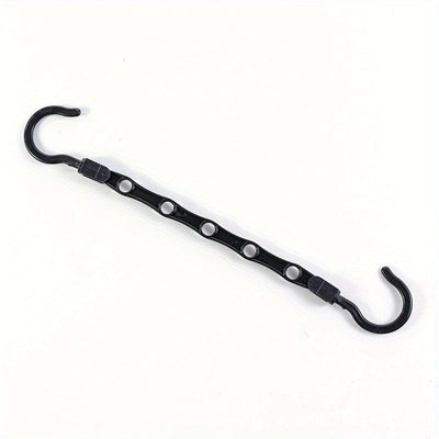 1/6/12pcs Percha Mágica A Prueba De Viento Creativa, Percha De Plástico PP Multifuncional, Percha Plegable Giratoria Que Ahorra Espacio, Gancho De Conexión De Almacenamiento