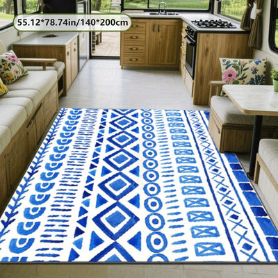 2D Plano, Impresión de Exquisita Artesanía, Calidad Sobresaliente, Estilo Clásico Tradicional, Ideal para Camping, Senderismo, Viajes, Balcones, Jardines, Piscinas, Uso de Primavera, Verano y Otoño, Ligera, Plegable y Fácil de Transportar, Limpieza Conve