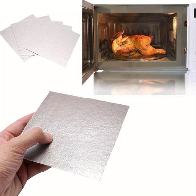 6/12pcs Placa Guía de Ondas de Mica para Horno de Microondas, Hoja de Repuesto Gruesa 130 x 130mm
