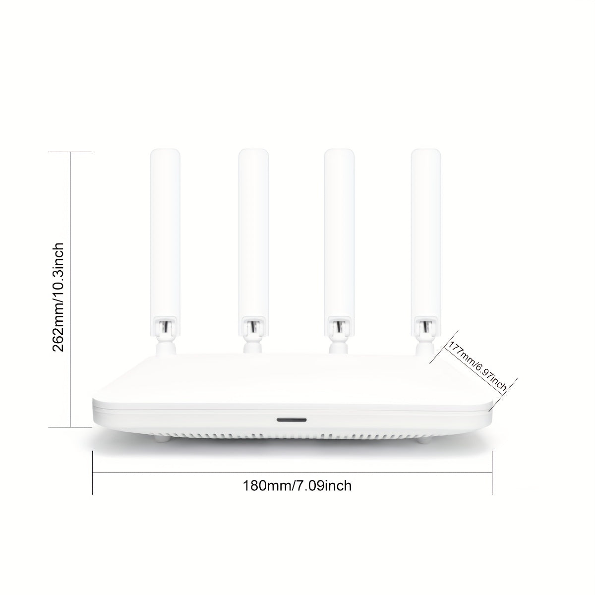 Wifi Internet, 1800Mbps Router Wifi 6 de doble banda - 1200Mbps para red de área amplia/red de área local, cobertura remota adecuada para el hogar y la oficina, admite modos de router/punto de acceso/repetidor, funciona en frecuencias de 5Ghz y 2.4Ghz.