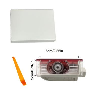 Proyector de Luz para Puerta de Coche MB/Benz - 1 pieza / Para W205/W212/W213 / Luz de Estanque de Puerta / Patrón Giratorio 360° / Luz de Bienvenida HD para Puertas de Benz / Accesorios para Coches MB/Benz