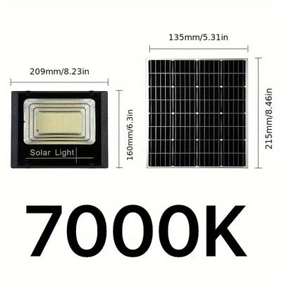 Foco solar LED para exteriores, luz decorativa inteligente para jardín y entrada con cable de 10m, ideal para decoración navideña, cobertizo, jardín, garaje y patio