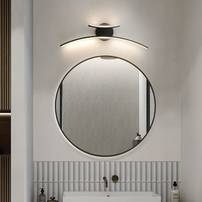 1 pieza - Lámpara de Pared LED Moderna, Aparato de Iluminación Interior para Pared, Lámpara de Mesa Decorativa para Vanidad, Lámpara Lineal de Pared, Lámpara Colgante de Pared, Adecuada para Baño, Sala de Estar y Espejo del Comedor