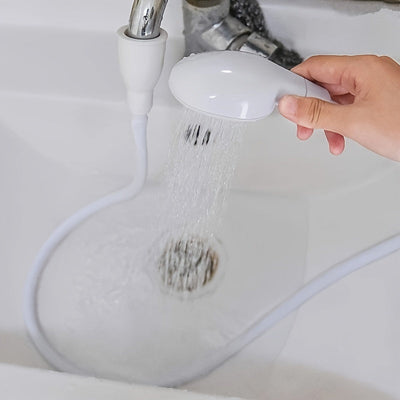 1 lavabo multifuncional con manguera extensible y cabezal de ducha portátil, ideal para lavar el cabello y bañar mascotas, sin olor, fácil de instalar, regalo perfecto para el Día de la Mujer y el Día de la Madre, cabezal de ducha para baño