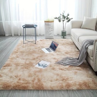 1 Unidad, Alfombras Suaves Y Esponjosas De Pelo Largo Para La Sala De Estar, Alfombra Mullida Para El Dormitorio, Alfombras De Decoración Para El Hogar, Bonitas Y Lujosas, Antideslizantes Y Lavables A Máquina, Decoración Para El Hogar