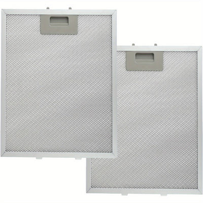 2 Piezas de Filtro de Grasa para Campana Extractora - Compatible con Whirlpool y Jenn-Air, Malla de Aluminio de 5 Capas, Instalación Sin Herramientas, Trampa de Grasa Fácil de Limpiar para Humo y Olores, Mayor Durabilidad, Accesorio Moderno para Cocina,
