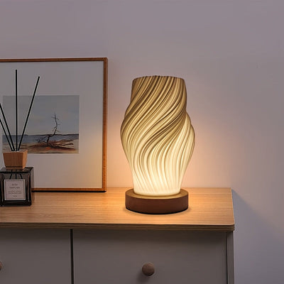 Linterna de mesa LED creativa y sencilla con temperatura de color y brillo ajustables, adecuada para sala de estar, dormitorio, mesita de noche y comedor