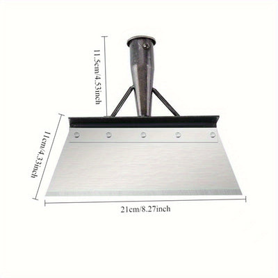 Paleta Multiusos de Acero Inoxidable - Herramienta Duradera para Jardinería y Limpieza Exterior, Regalo Ideal para el Día de la Madre, Día del Padre o Cumpleaños, Pala de Jardín
